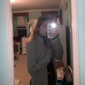 Nike Grey Fleece Jacket